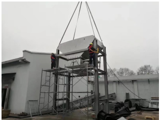 南京現場 皮帶機即將安裝完成?。。?></div>
                            <div   id=